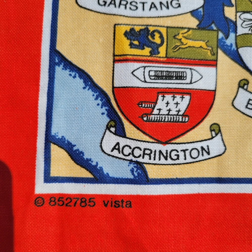 United Kingdom Tea Towels ~ FINAL PRICE! Scotland ~ Lancashire ~ Colorful